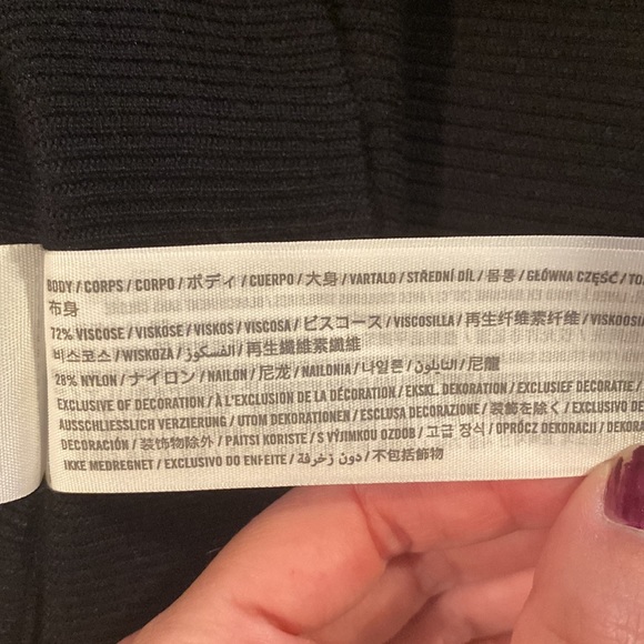 Abercrombie & Fitch Wide Leg Pants Small Short - Picture 4 of 4